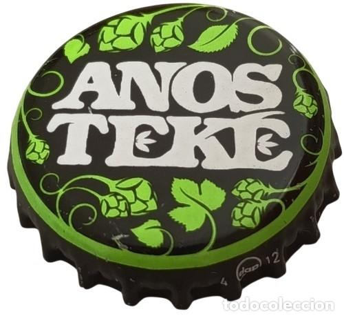 Coleccionismo de cervezas: Francia Capsule de Bi&egrave;re Beer Crown Cap Anostek&eacute; Blonde Brasserie du Pays Flamand RP881 tap&oacute;n corona