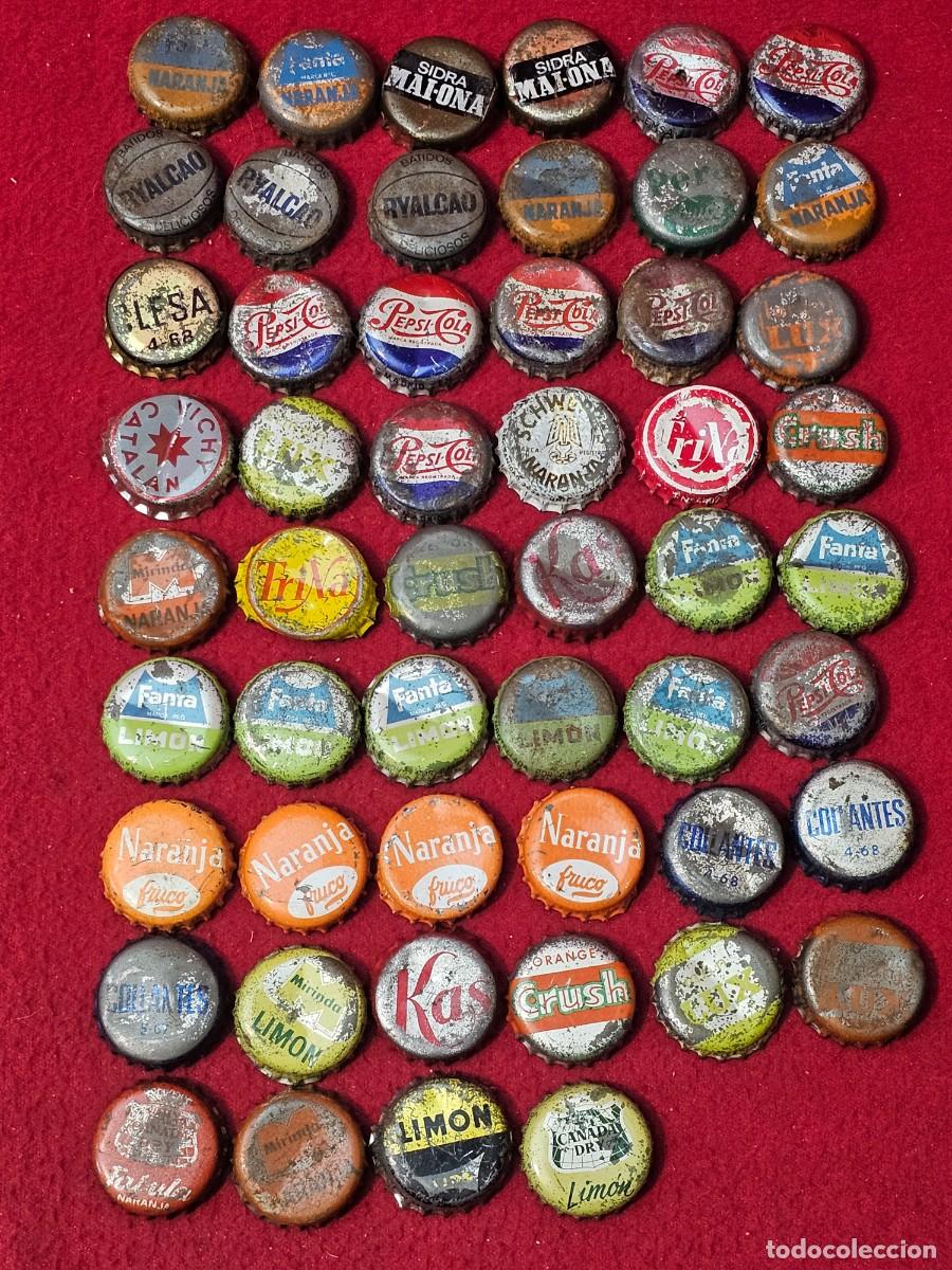 Coleccionismo de cervezas: LOTE CHAPAS, TAPON DE CORONA DE REFRESCOS