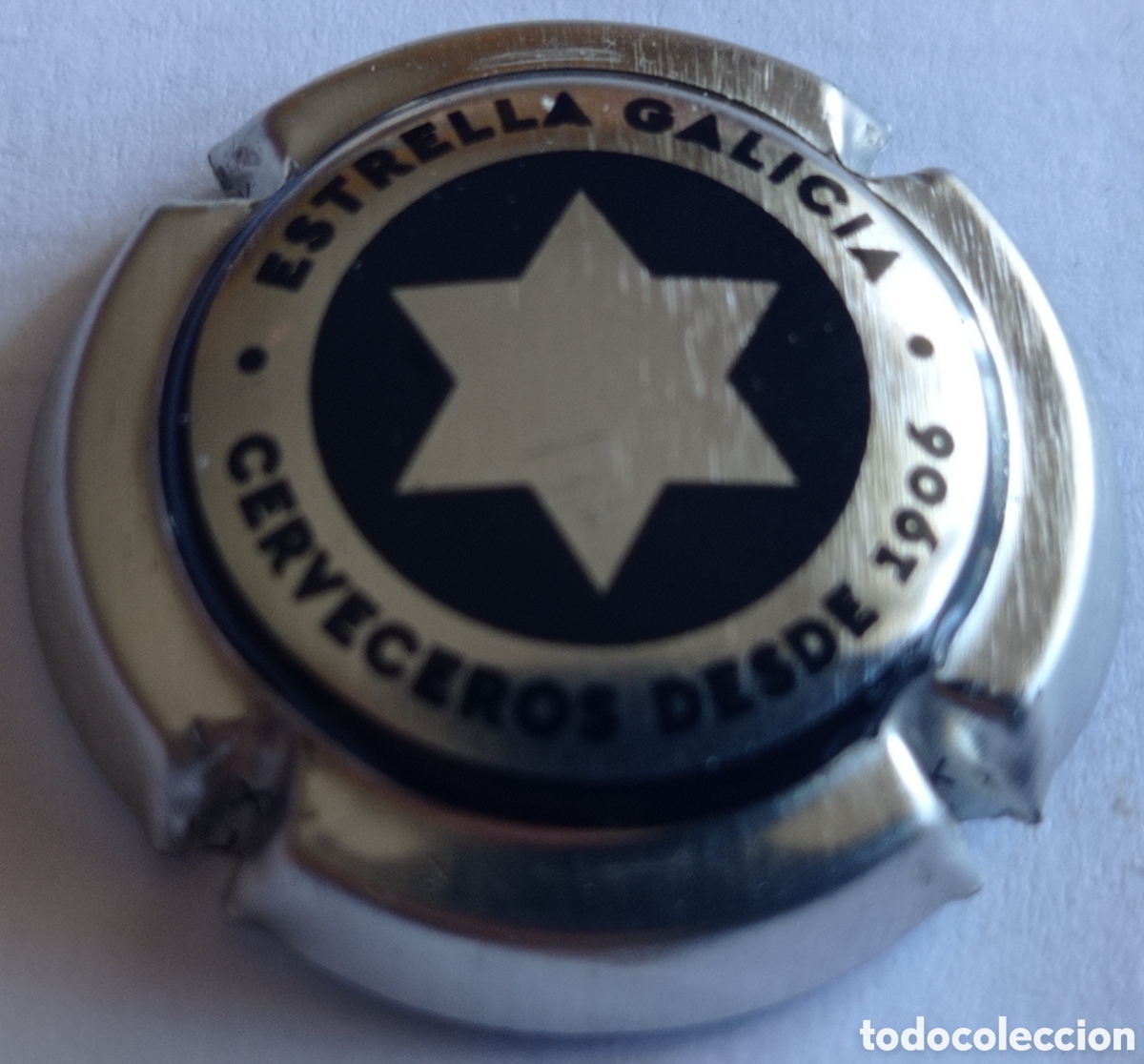 Coleccionismo de cervezas: ESTRELLA GALICIA CHAPA