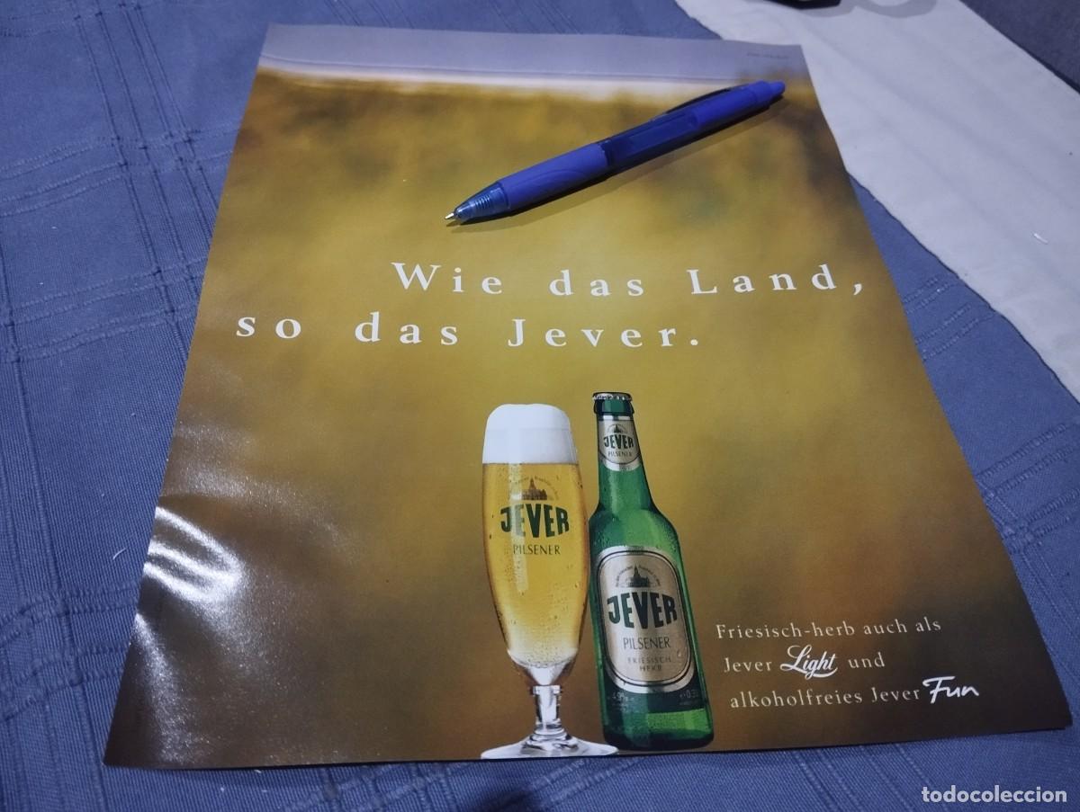 Coleccionismo de cervezas: CERVEZA JEVER CLIPPING HOJA ANUNCIO PUBLICIDAD REVISTA ALEMANA 1994