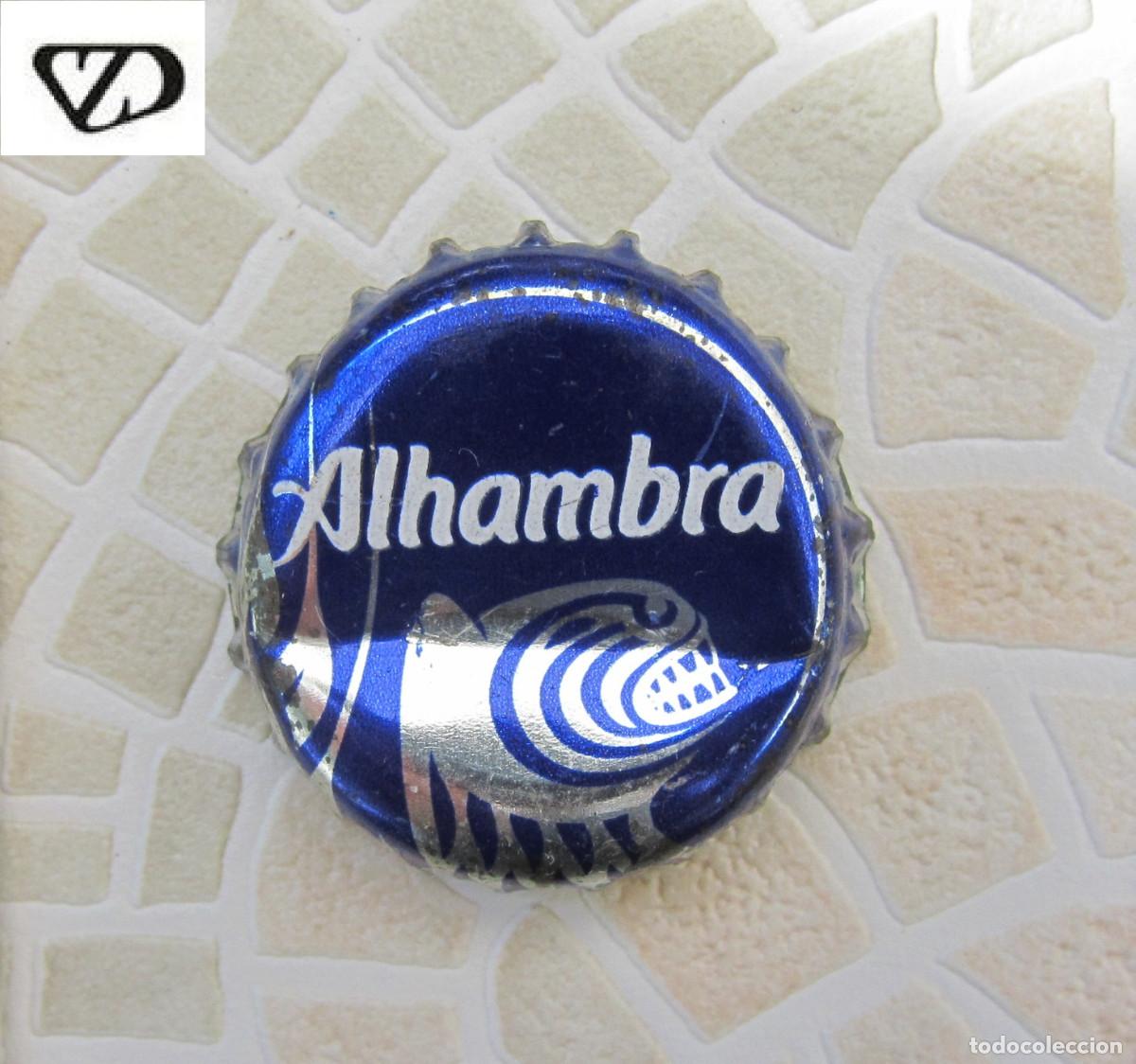 Coleccionismo de cervezas: CHAPAS TAPON CORONA CHAPA CERVEZA ALHAMBRA