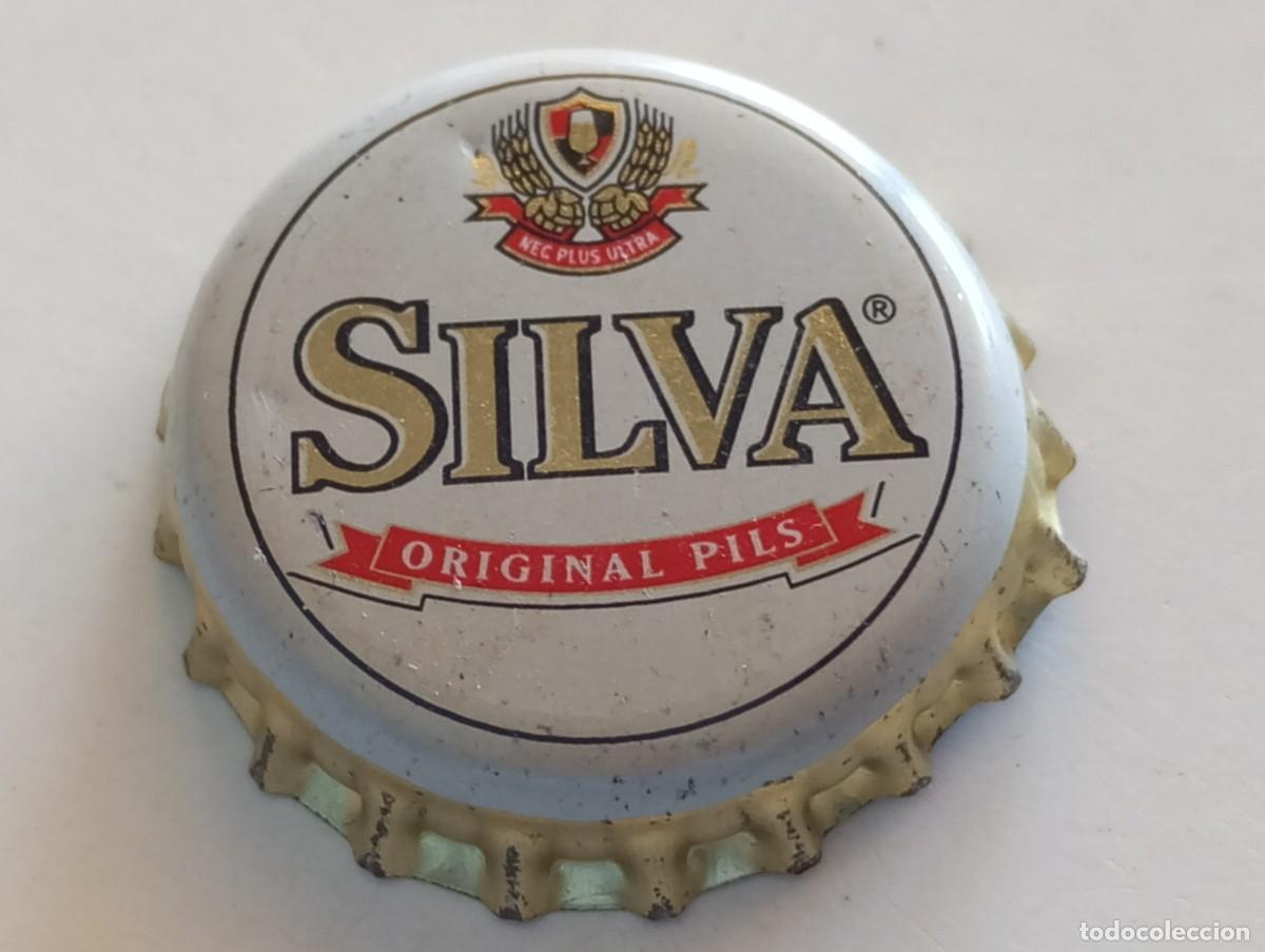 Coleccionismo de cervezas: Chapa tap&oacute;n corona de la cerveza rumana SILVA ORIGINAL PILS