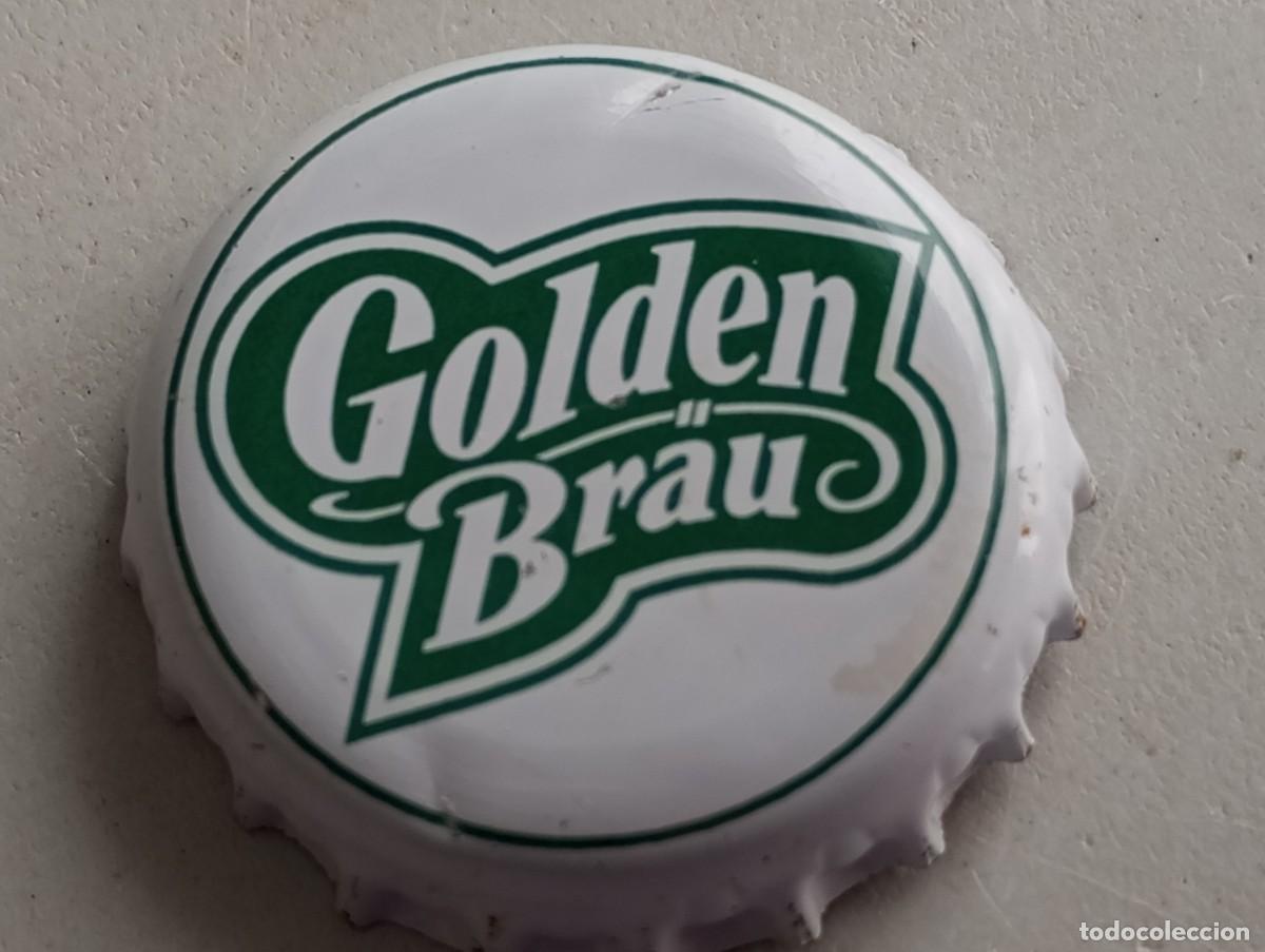 Coleccionismo de cervezas: Chapa tap&oacute;n corona de la cerveza rumana GOLDEN BR&Auml;U