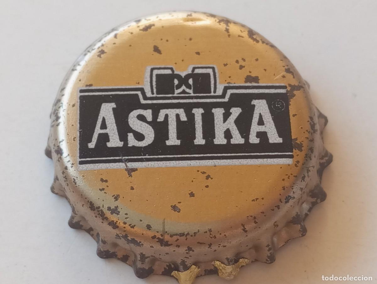 Coleccionismo de cervezas: Chapa tap&oacute;n corona de la cerveza b&uacute;lgara ASTIKA