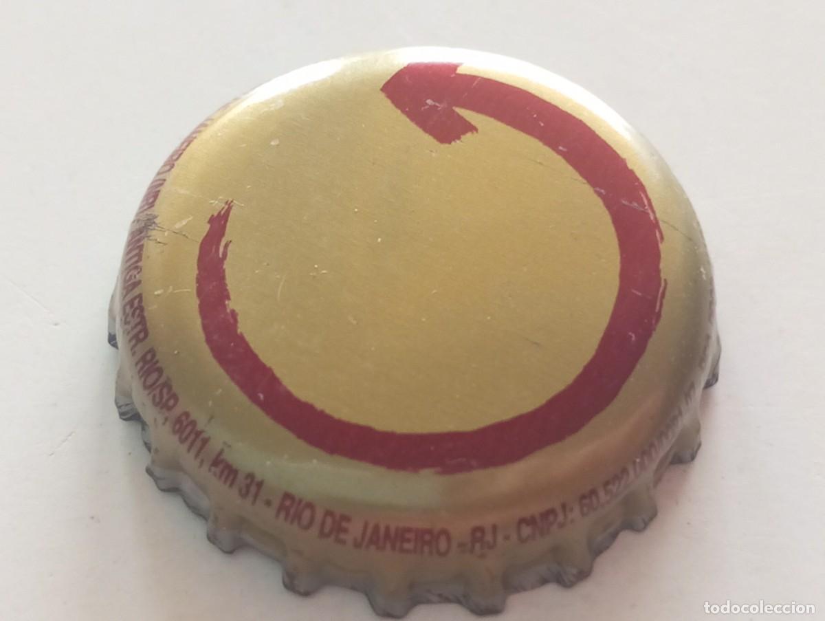 Coleccionismo de cervezas: Chapa tap&oacute;n corona de la cerveza brasile&ntilde;a SKOL (CBB Sao Gon&ccedil;alo do Amarante)