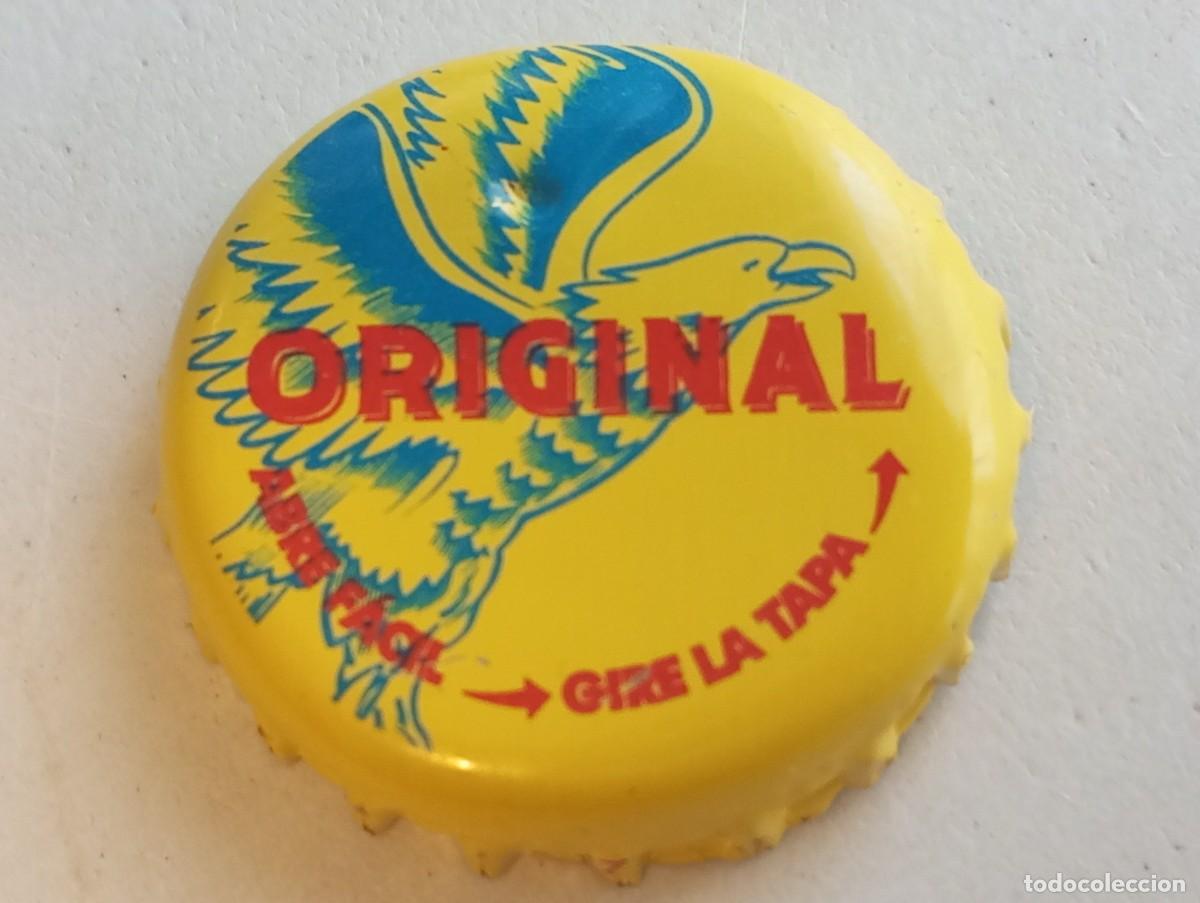 Coleccionismo de cervezas: Chapa tap&oacute;n corona de la cerveza colombiana BAVARIA ORIGINAL (abre f&aacute;cil - gire la tapa)