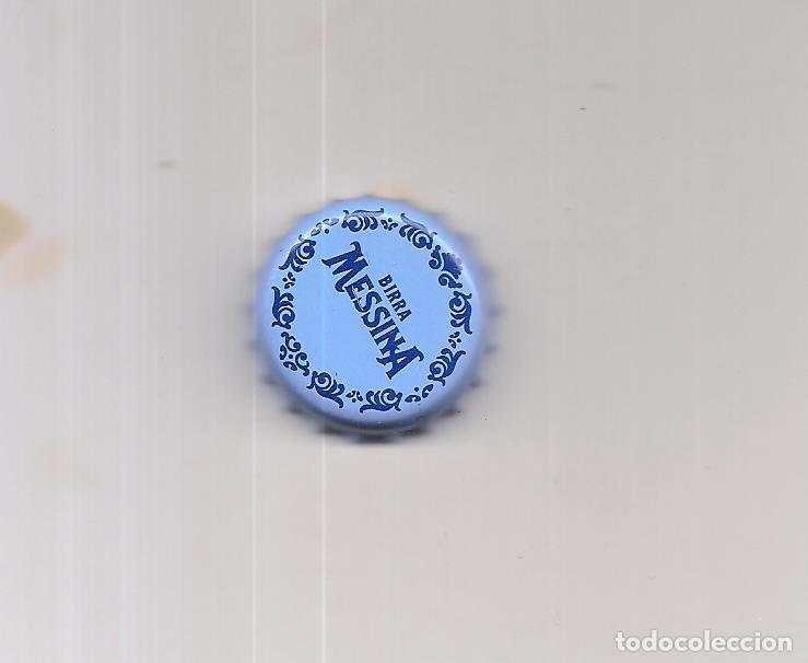 Coleccionismo de cervezas: 1 chapa de Italia cerveza Messina Dap