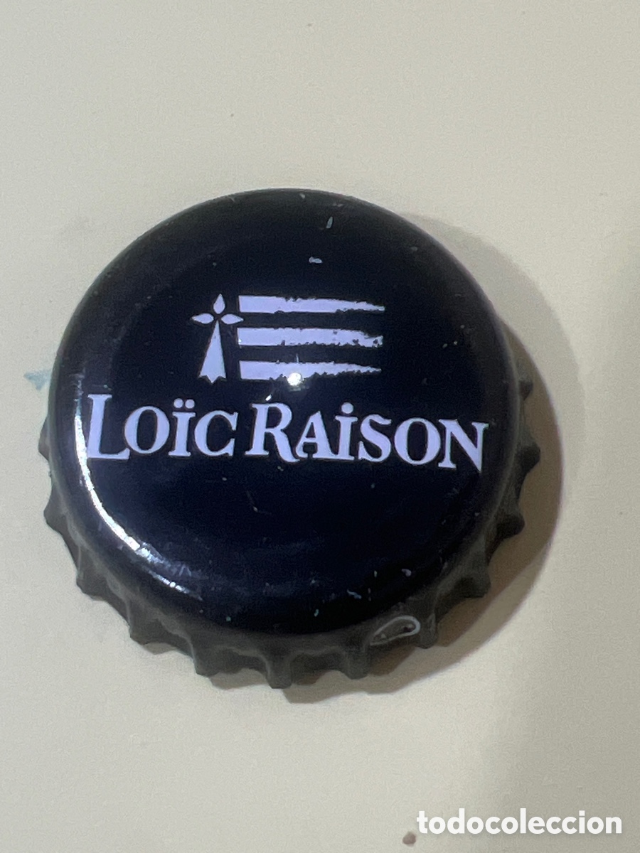 Coleccionismo de cervezas: T4/128/N5. CHAPA CERVEZA - LOIC RAISON