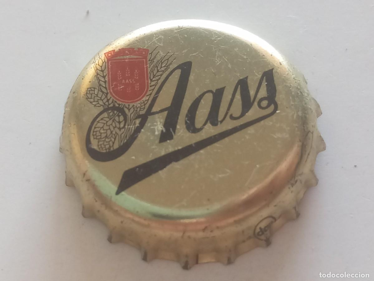 Coleccionismo de cervezas: Chapa tap&oacute;n corona de la cerveza noruega AASS