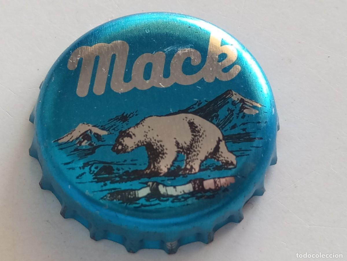 Collectable Beer: Chapa tap&oacute;n corona de la cerveza noruega MACK