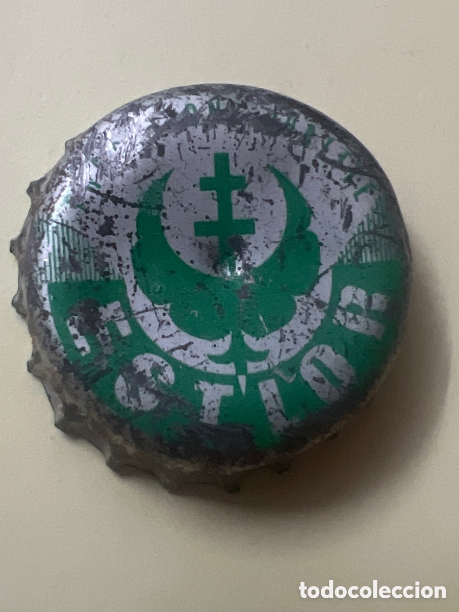 Coleccionismo de cervezas: T4/X128/P4. CHAPA CERVEZA ANTIGUA - CON CORCHO