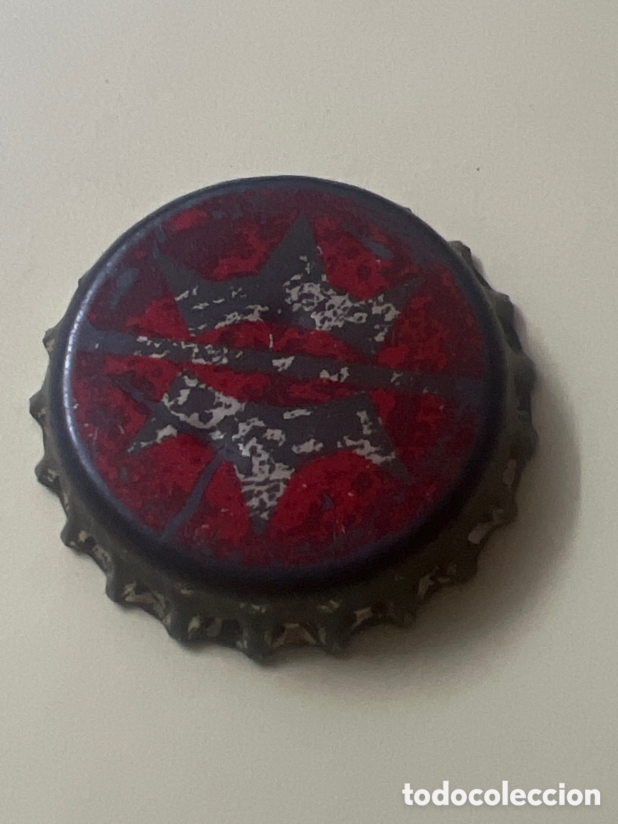 Coleccionismo de cervezas: T4/X128/Q2. CHAPA CERVEZA ANTIGUA - CON CORCHO