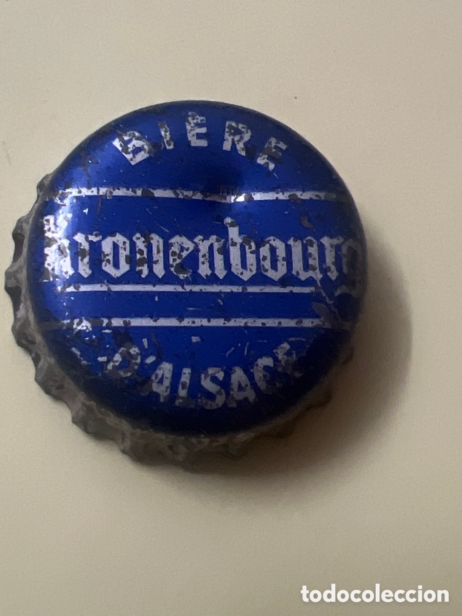 Coleccionismo de cervezas: T4/X128/Q5. CHAPA CERVEZA - FRANCIA - Kronenbourg biere d'alsace - CON CORCHO