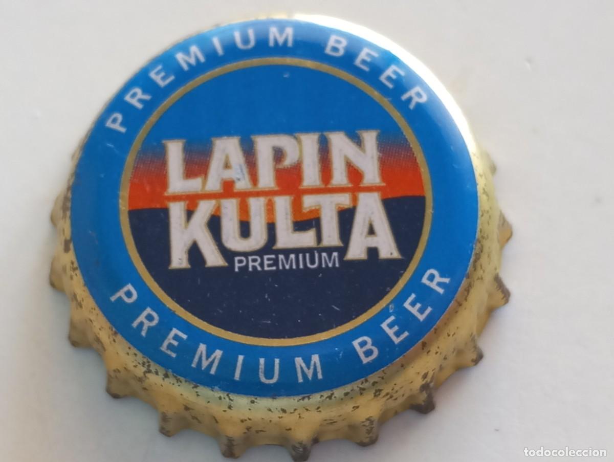 Coleccionismo de cervezas: Chapa tap&oacute;n corona de la cerveza finlandesa LAPIN KULTA PREMIUM BEER
