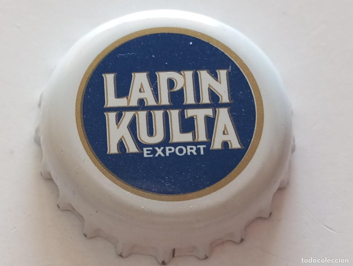 Coleccionismo de cervezas: Chapa tap&oacute;n corona de la cerveza finlandesa LAPIN KULTA EXPORT