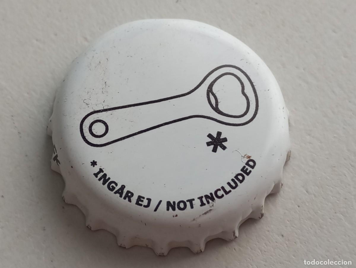 Coleccionismo de cervezas: Chapa tap&oacute;n corona de la cerveza sueca KR&Ouml;NLEINS BRYGGERI