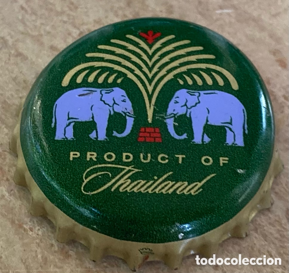 Coleccionismo de cervezas: BOTTLE CAP TAP&Oacute;N CORONA CHAPA BEER BIERE CERVEZA CHANG (1). THAILANDIA.---LOTE N. 3949--CARMANJO