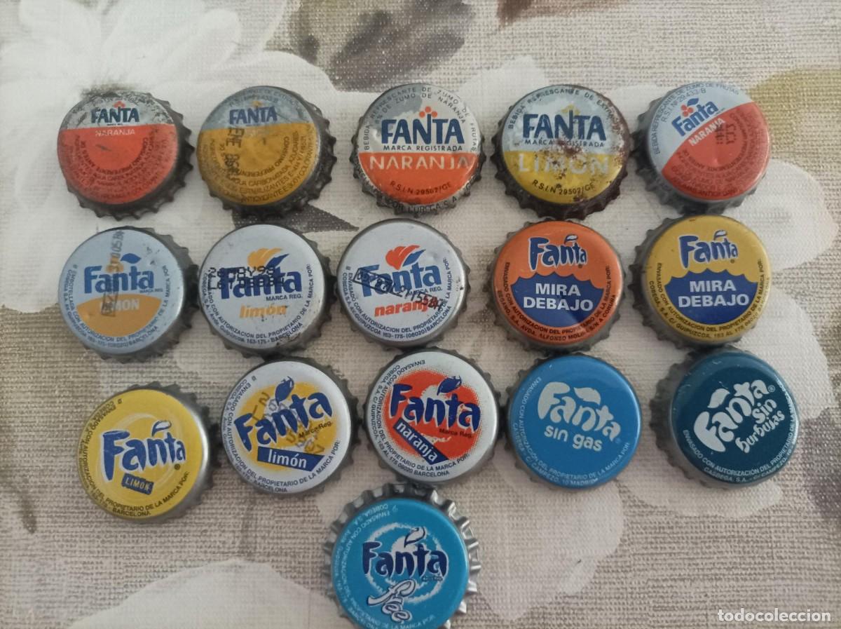 Coleccionismo de cervezas: Chapas tapon corona Fanta