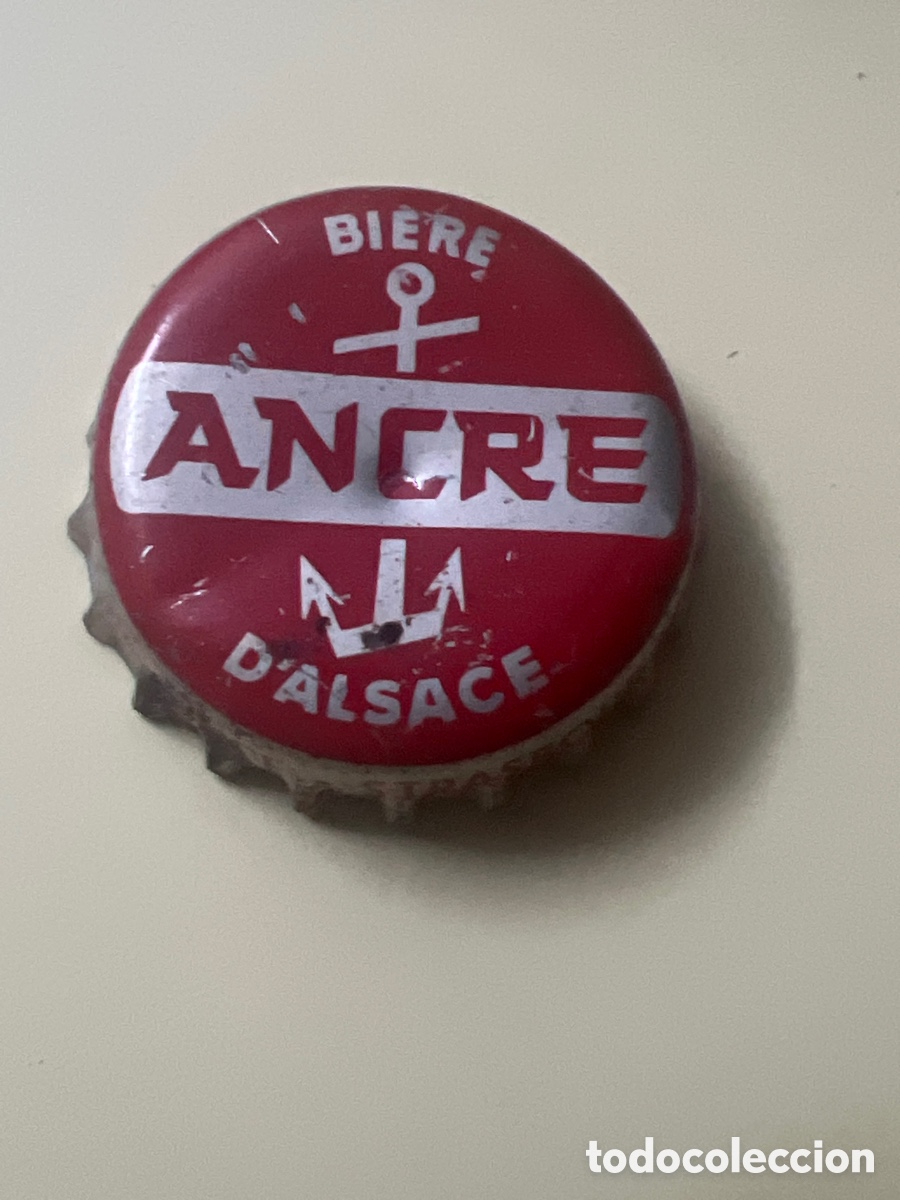 Coleccionismo de cervezas: T4/X129/H3. CHAPA CERVEZA - FRANCIA - Ancre Bi&egrave;re d'Alsace