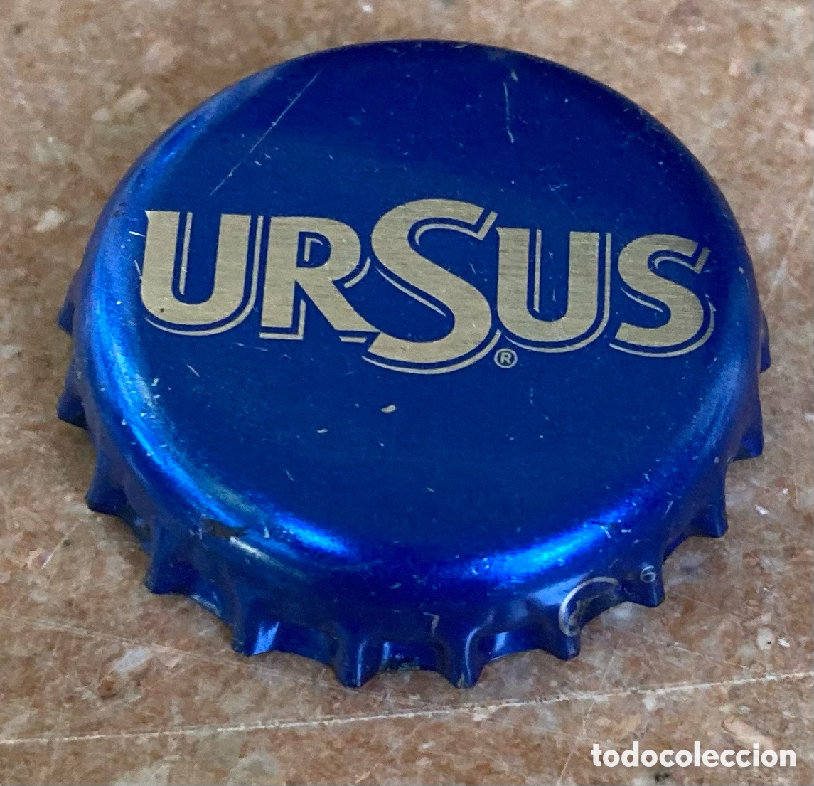 Coleccionismo de cervezas: BOTTLE CAP BEER TAP&Oacute;N CORONA BIRRA PIVO CHAPA BIERE CERVEZA URSUS(7).RUMANIA--LOTE N. 3125--CARMANJO