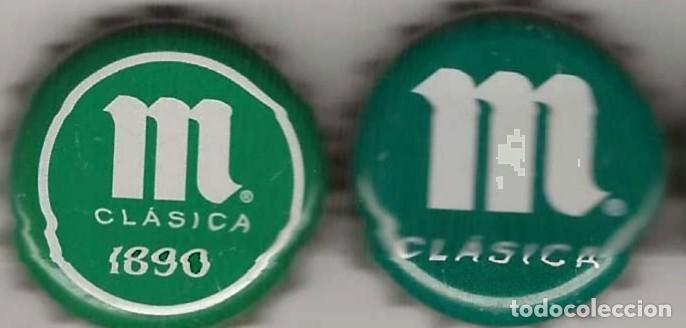 Coleccionismo de cervezas: 2 chapas cerveza Mahou clasica