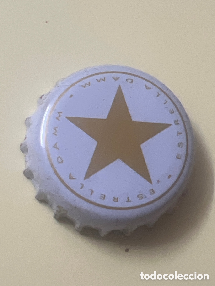 Coleccionismo de cervezas: T4/X126/C5. TAP&Oacute;N CORONA CHAPA CERVEZA ESTRELLA DAMM.BARCELONA