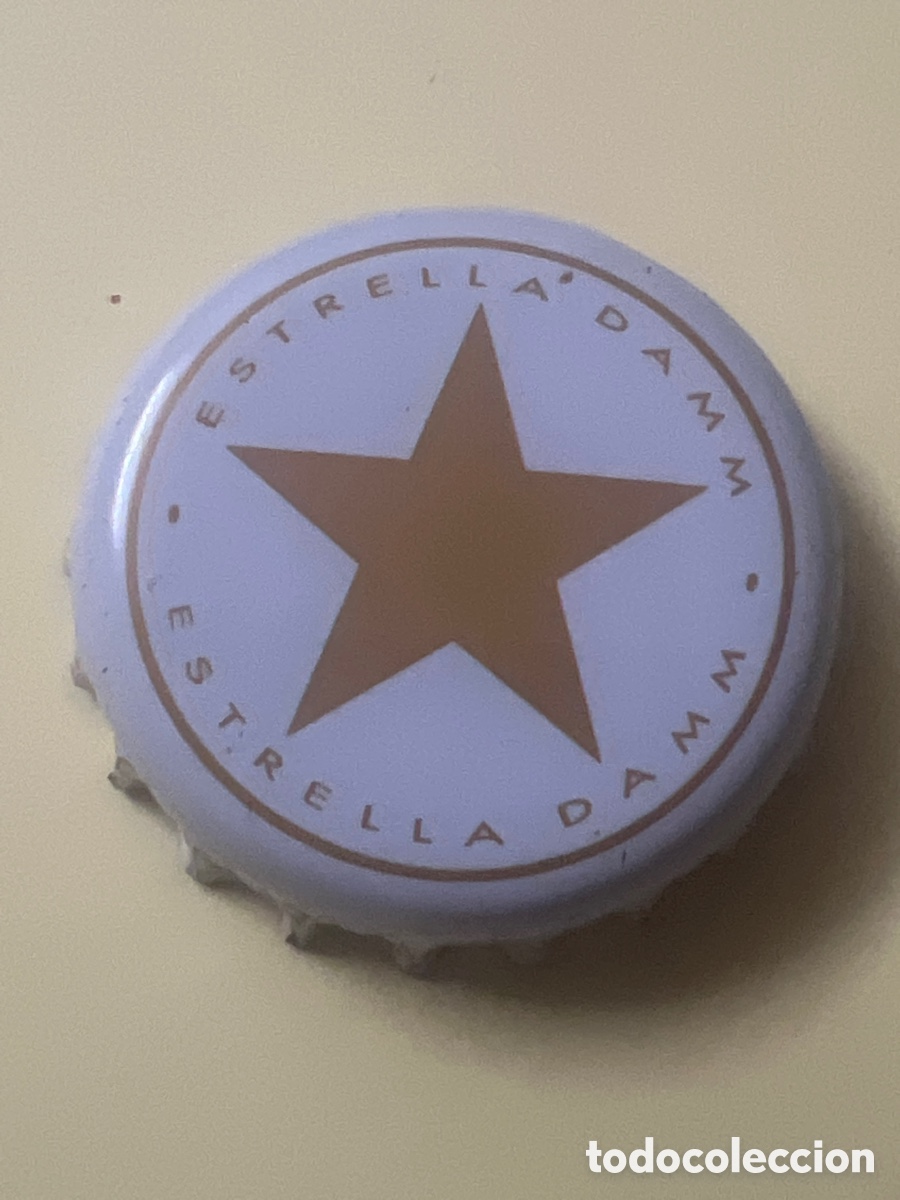 Coleccionismo de cervezas: T4/X126/D3. TAP&Oacute;N CORONA CHAPA CERVEZA ESTRELLA DAMM.BARCELONA