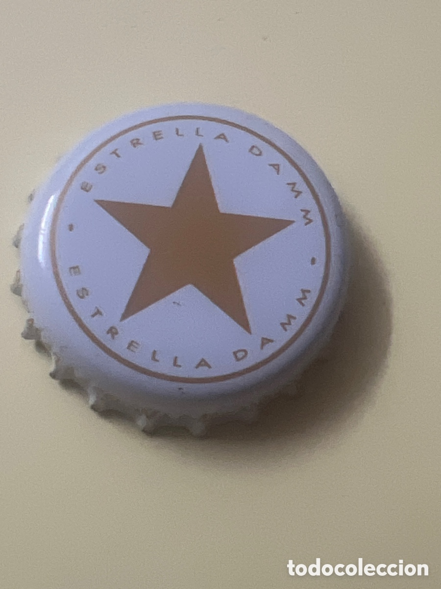 Coleccionismo de cervezas: T4/X126/D4. TAP&Oacute;N CORONA CHAPA CERVEZA ESTRELLA DAMM.BARCELONA
