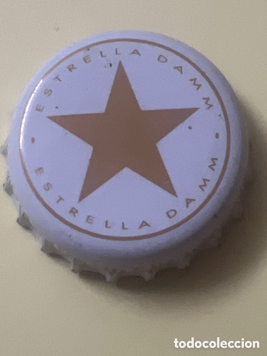 Coleccionismo de cervezas: T4/X126/D6. TAP&Oacute;N CORONA CHAPA CERVEZA ESTRELLA DAMM.BARCELONA