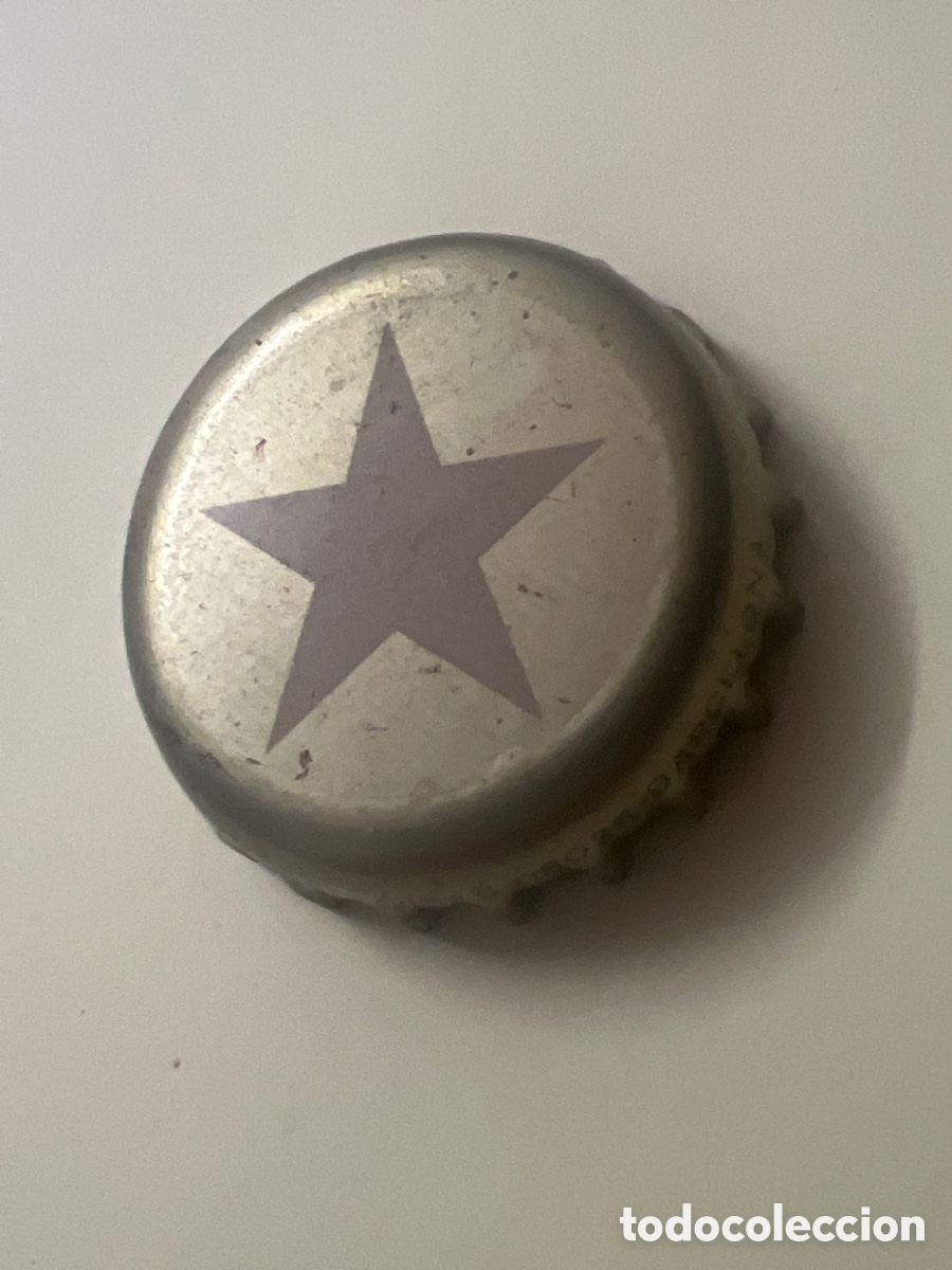 Coleccionismo de cervezas: T4/X126/F6. CHAPA CORONA DE CERVEZA ESTRELLA DORADA