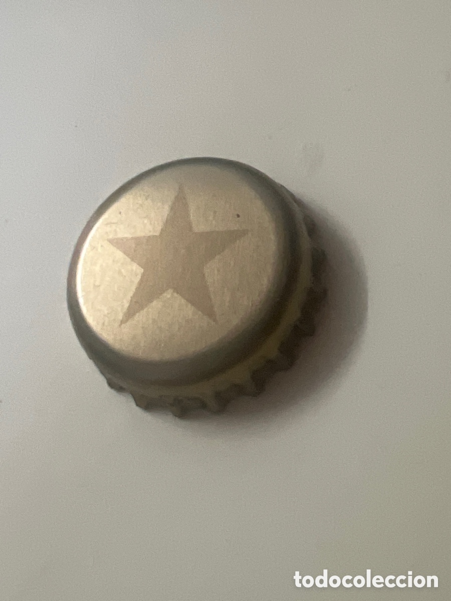 Coleccionismo de cervezas: T4/X126/G2. CHAPA CORONA DE CERVEZA ESTRELLA DORADA
