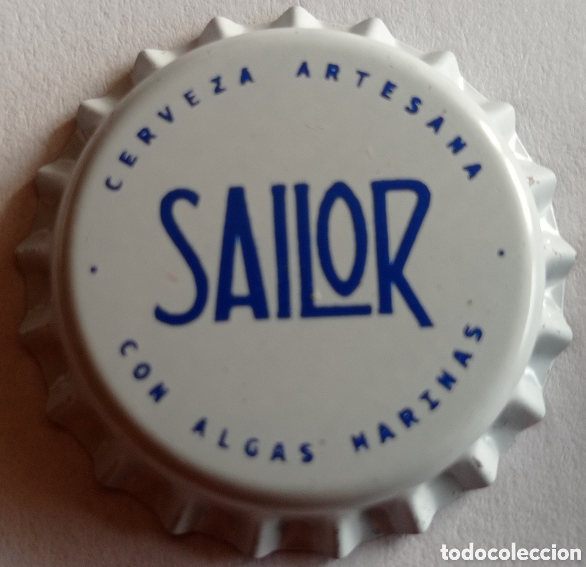 Sammeln von Brauereiartikeln: TAPON CORONA CERVEZA SAILOR