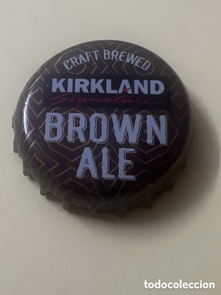 Coleccionismo de cervezas: Q121. CHAPA CERVEZA - Estados Unidos - Kirkland Brown Ale Craft Brewed Signature