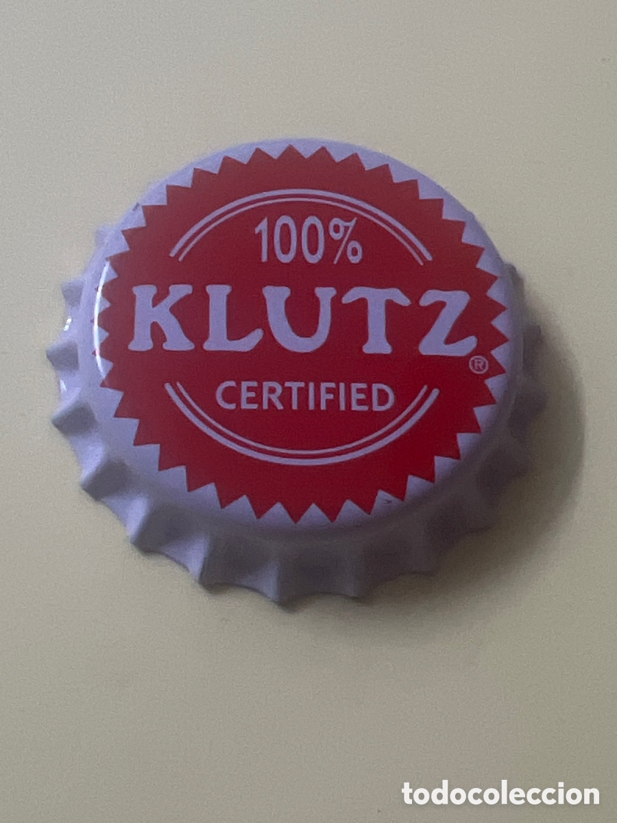 Coleccionismo de cervezas: Q362. CHAPA CERVEZA - Estados Unidos - Klutz 100% Certified - SIN ABRIR