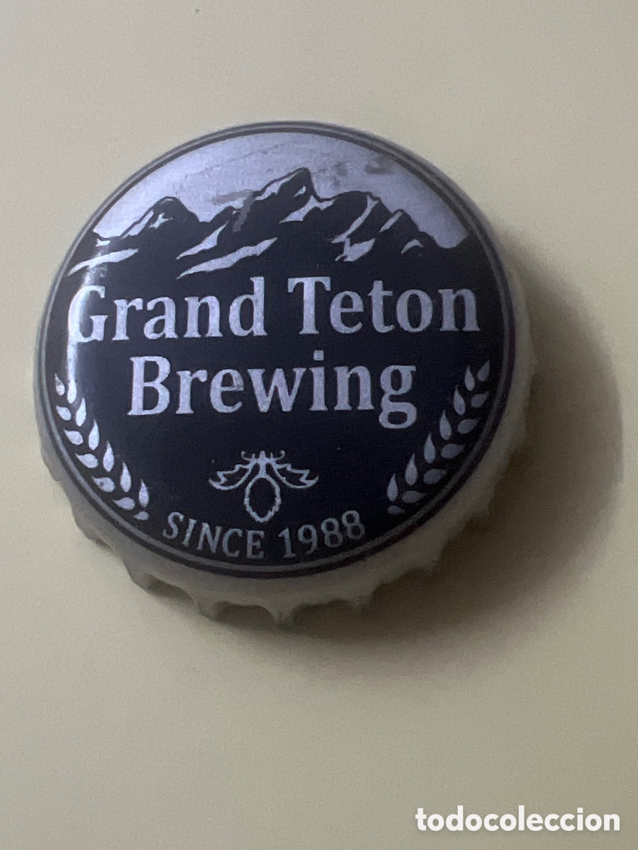 Coleccionismo de cervezas: Q417. CHAPA CERVEZA - Estados Unidos - Grand Teton Brewing Since 1988