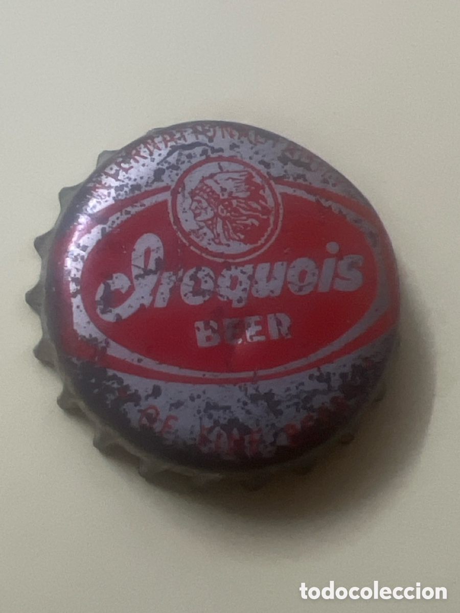 Coleccionismo de cervezas: Q436. CHAPA CERVEZA - Iroquois International Beer International Family of Fine Beers