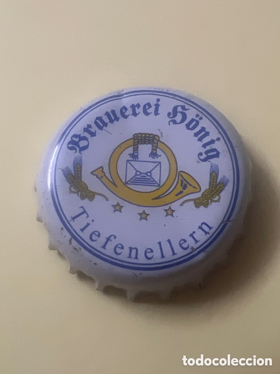 Coleccionismo de cervezas: Q442. CHAPA CERVEZA - Alemania - Brauerei H&ouml;nig Tiefenellern