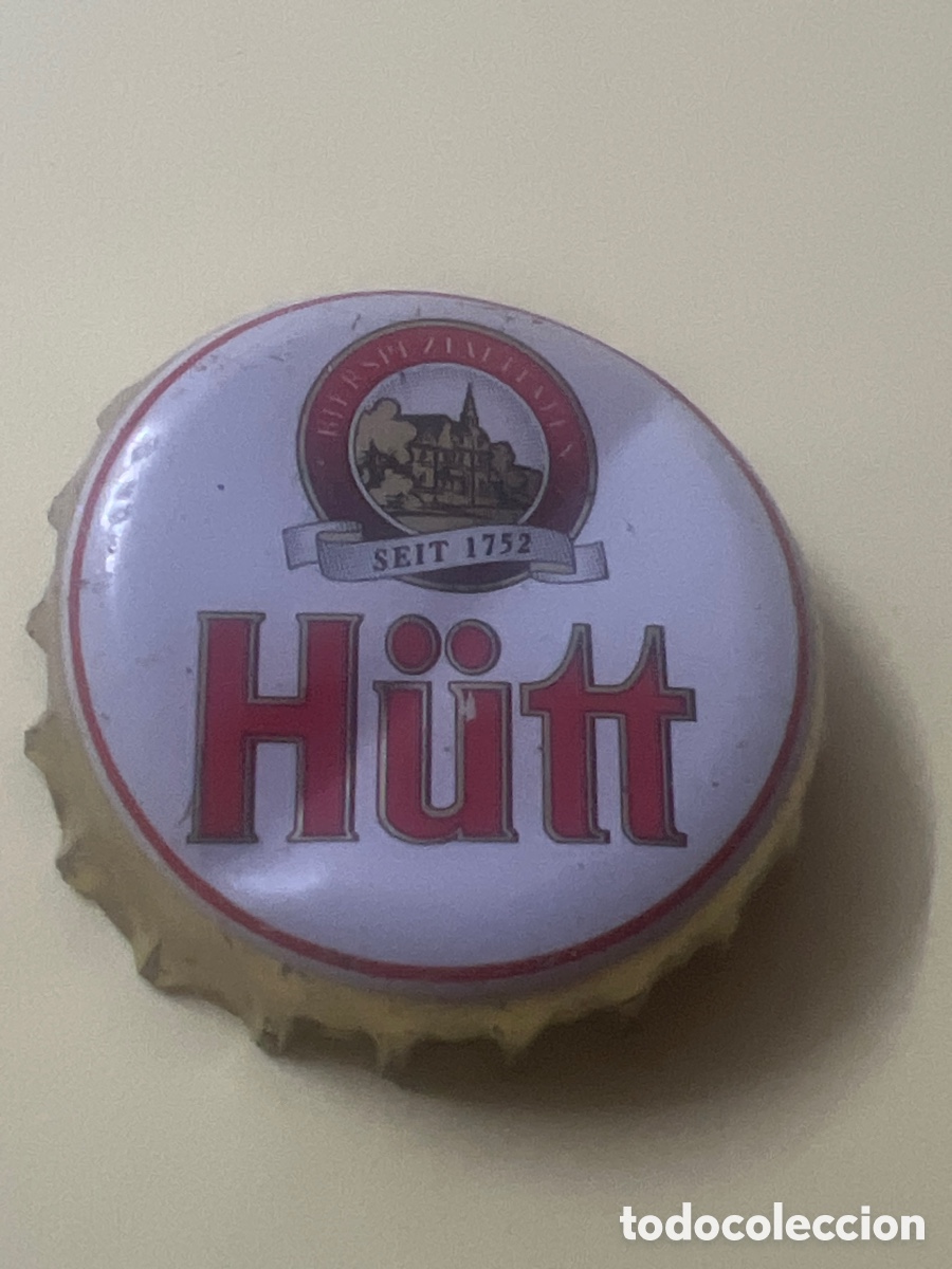 Coleccionismo de cervezas: Q445. CHAPA CERVEZA - Alemania - H&uuml;tt Bierspezialit&auml;ten seit 1752