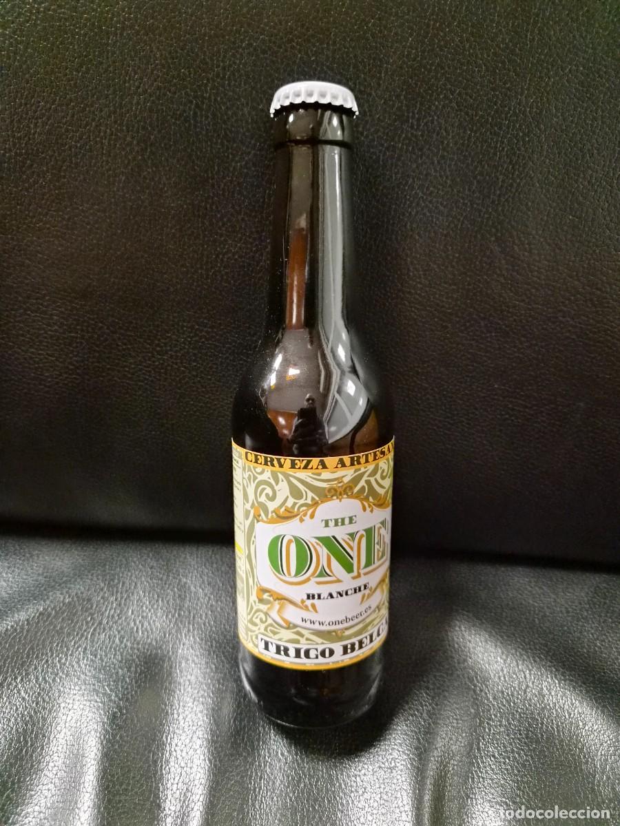 Coleccionismo de cervezas: BOTELLA CERVEZA VACIA THE ONE BLANCHE - ARTESANA
