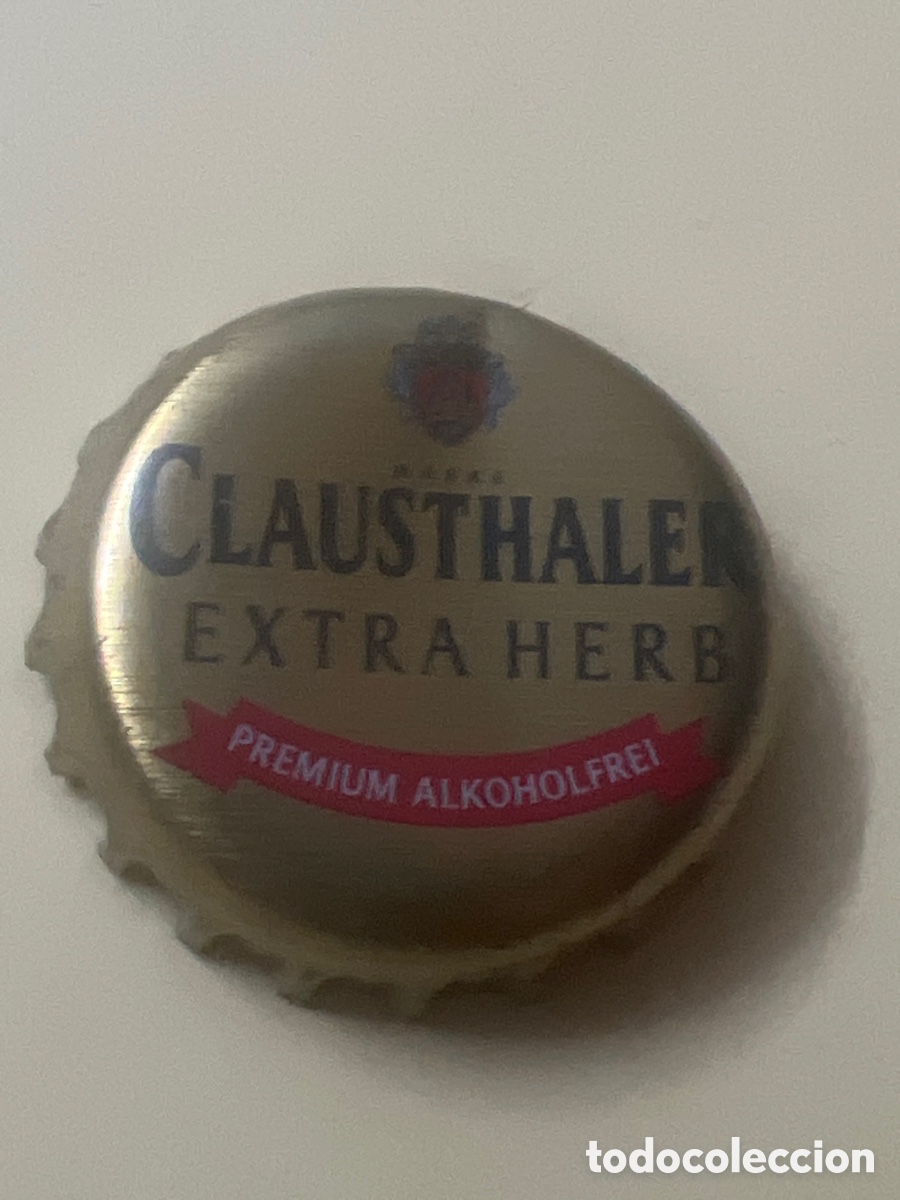 Coleccionismo de cervezas: B275. CHAPA CERVEZA - Suiza - Marke Clausthaler Extra Herb Premium Alkoholfrei