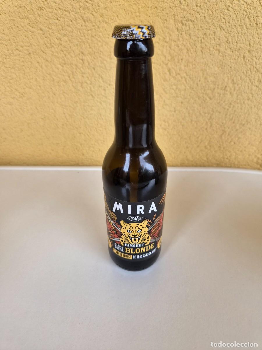 Coleccionismo de cervezas: BOTELLA CERVEZA VACIA MIRA RIMSHOT BLONDE