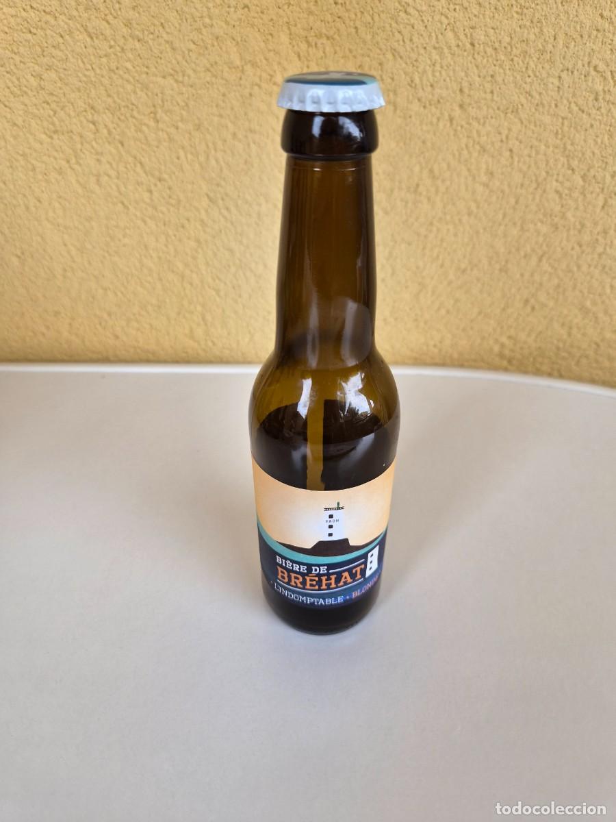 Coleccionismo de cervezas: BOTELLA CERVEZA VACIA BIERE DE BREHAT - L'INDOMPTABLE BLONDE