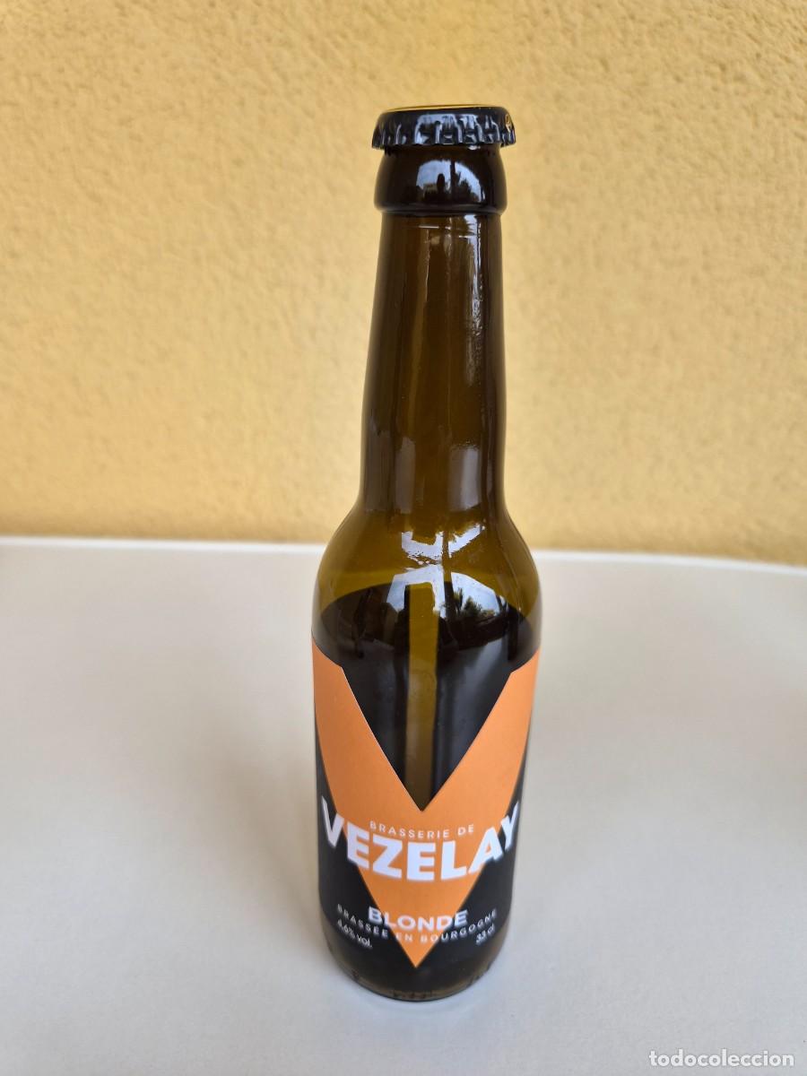 Coleccionismo de cervezas: BOTELLA CERVEZA VACIA VEZELAY BLONDE
