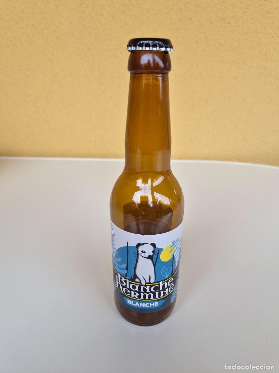 Coleccionismo de cervezas: BOTELLA CERVEZA VACIA BLANCHE HERMINE - BLANCHE