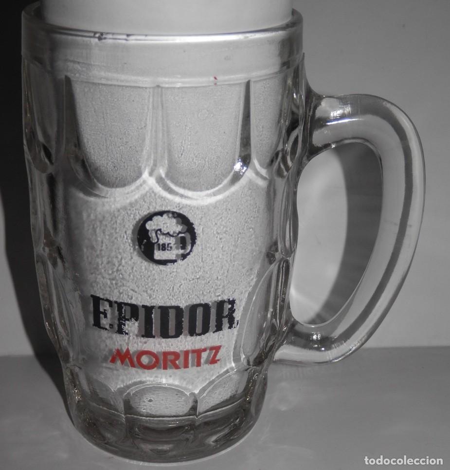 Coleccionismo de cervezas: ANTIGUA JARRA DE LA CERVEZA EPIDOR MORITZ