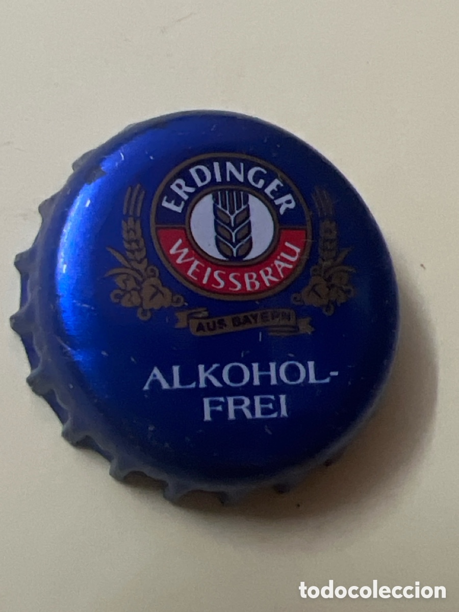 Coleccionismo de cervezas: T4/X130/F1. CHAPA CERVEZA - Alemania - Erdinger Weissbr&auml;u Alkohol-frei aus Bayern