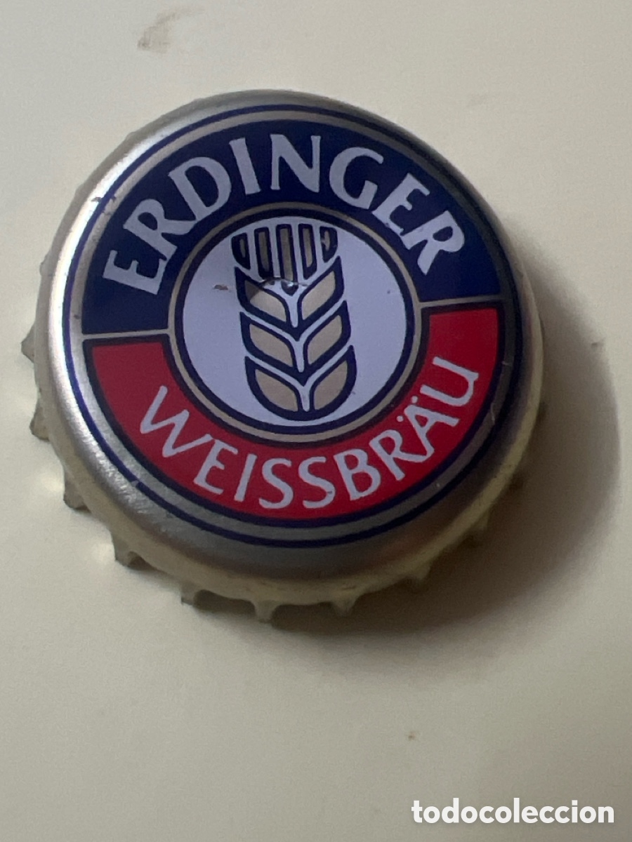 Coleccionismo de cervezas: T4/X130/G5. CHAPA CERVEZA - Alemania - Erdinger Weissbr&auml;u