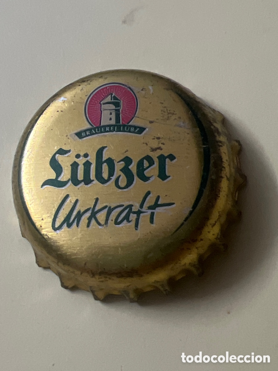 Coleccionismo de cervezas: T4/X130/H5. CHAPA CERVEZA - Alemania - L&uuml;bzer Urkraft