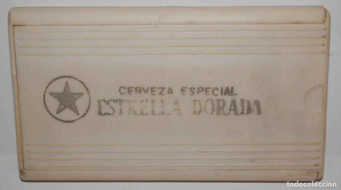 Coleccionismo de cervezas: ANTIGUA ESCOBILLA ESTRELLA DORA