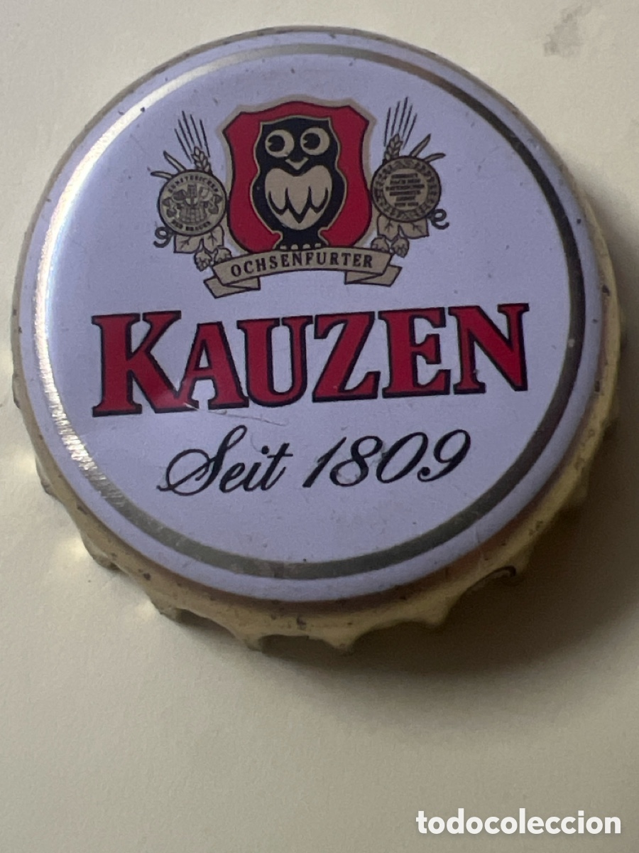 Coleccionismo de cervezas: T314. CHAPA CERVEZA - ALEMANIA - Kauzen Seit 1809 Ochsenfurter